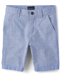 Boys Crosshatch Shorts