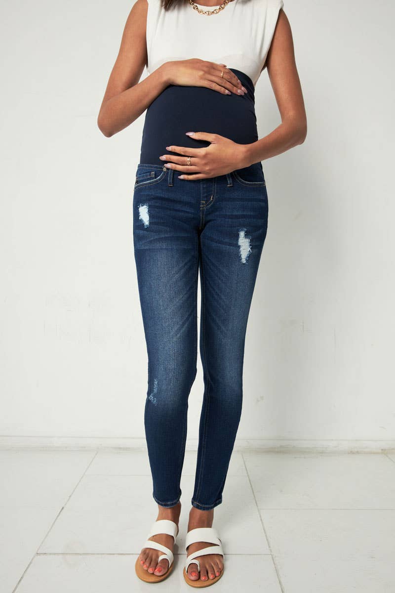 Women’s KanCan Dark Maternity Jean