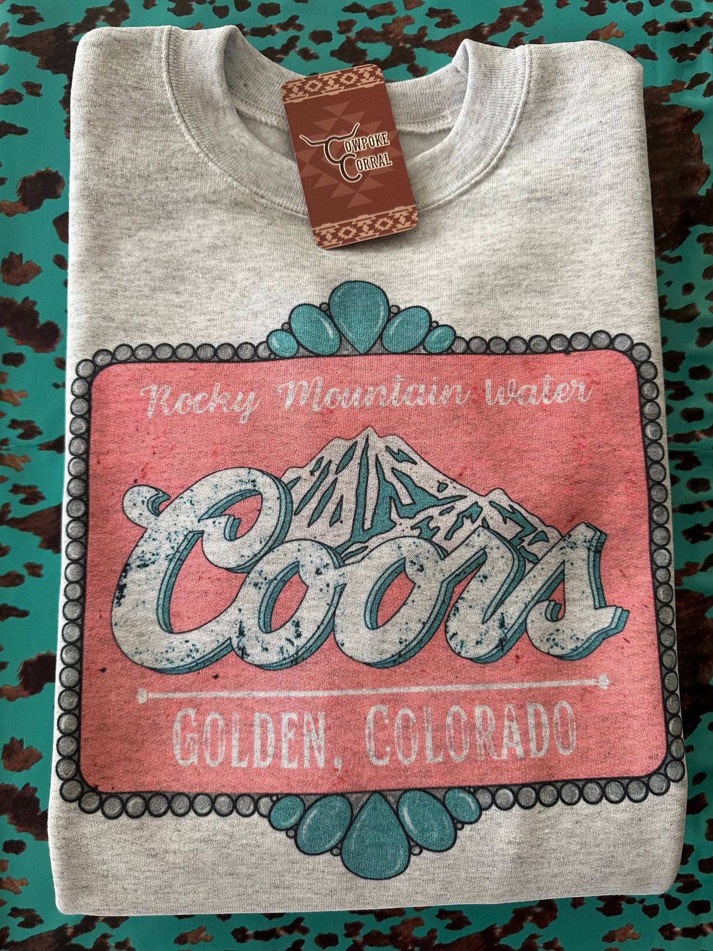 Rocky Mountain Water Crewneck Sweatshirt