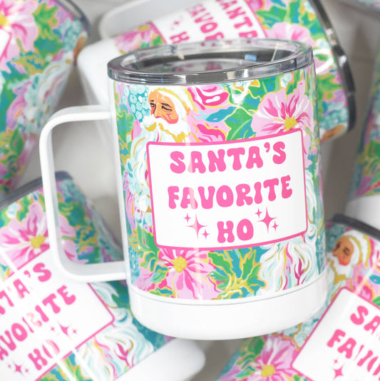 Santa's Favorite Ho Travel Cup