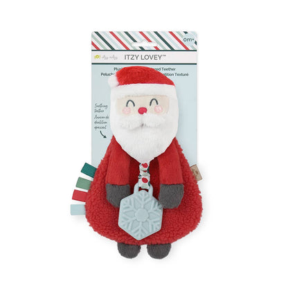 Holiday Itzy Lovey™ Plush + Teether Toy: Penguin