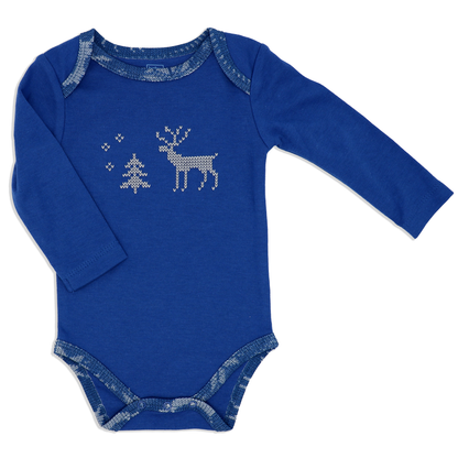 3 Piece Holiday Set: Fairisle Deer: