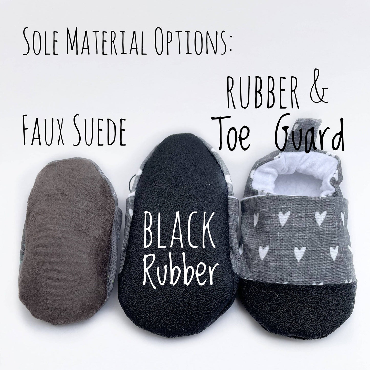 Gray Faux Suede Mountain Baby Shoes