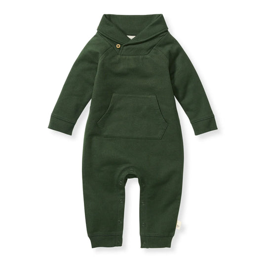 Burt's Bees Shawl Collar Jumpsuit