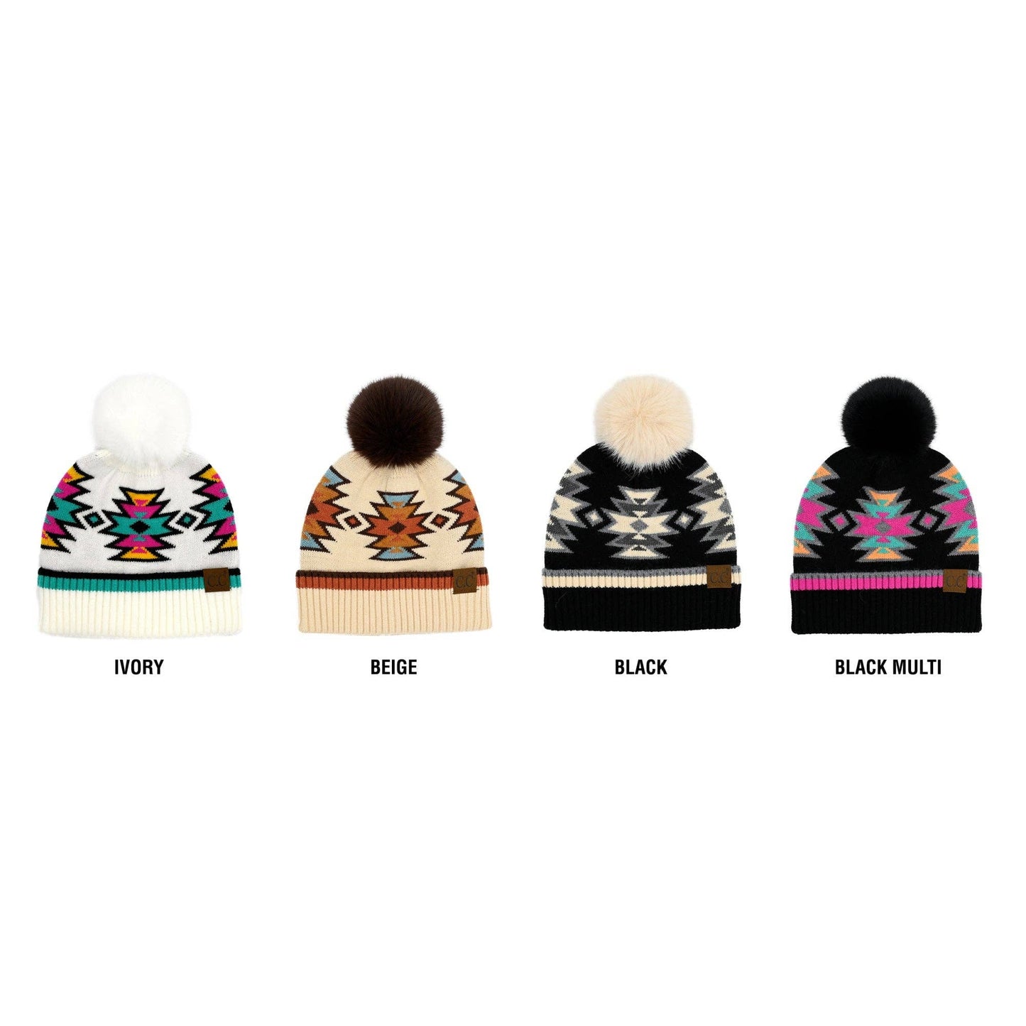 CC South Western  Pom Beanie