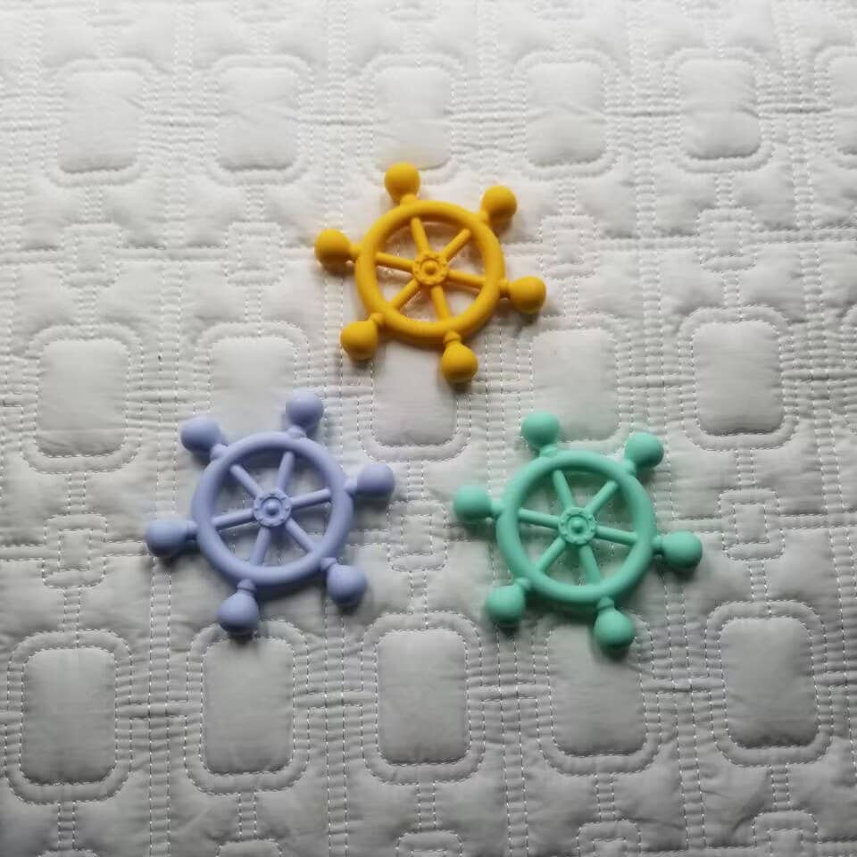 Silicone Wheel Baby Teether Toy