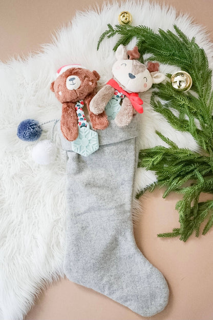 Holiday Itzy Lovey™ Plush + Teether Toy: Penguin