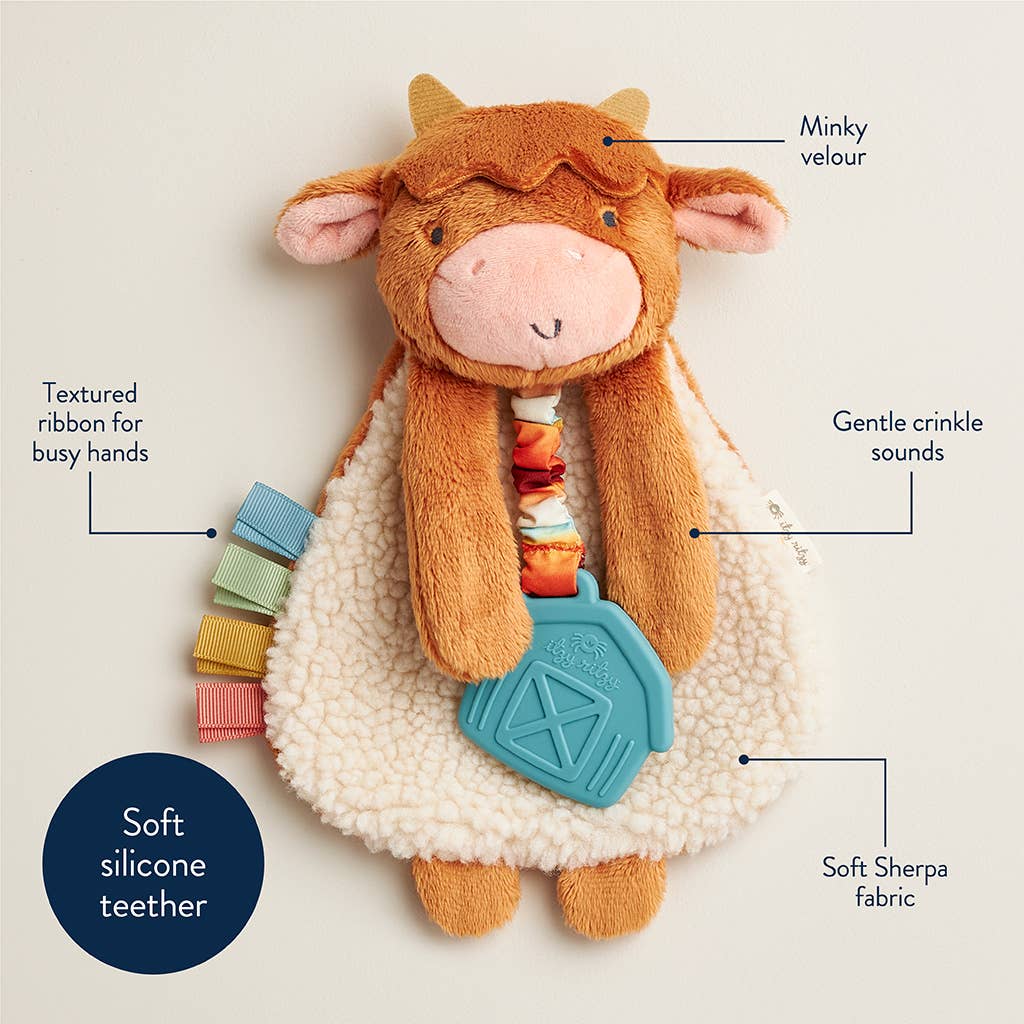 Highland Cow Itzy Friends Lovey™