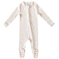 Copper Pearl Newborn Zip Up Footies