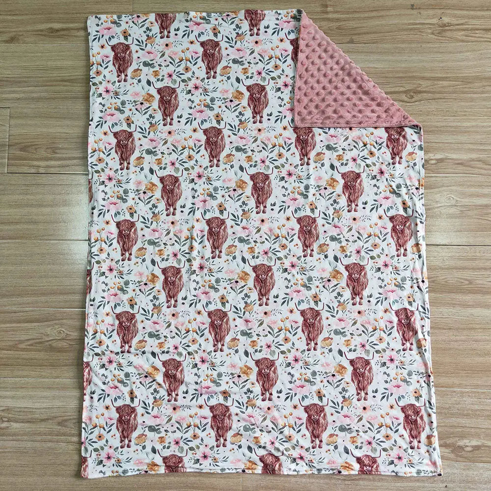 MULTI-PRINTED BABY BLANKET