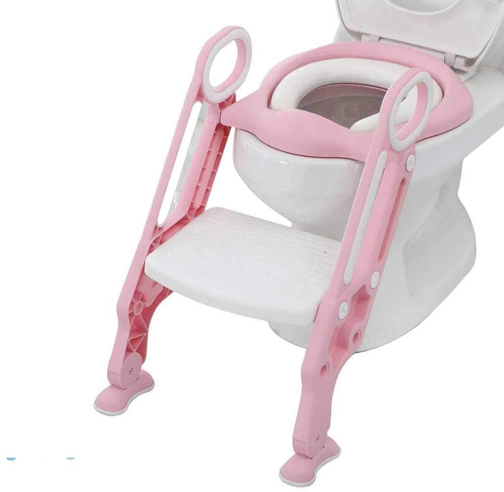 Potty Training Toilet Seat Step Stool Ladder for Kid and Bab
