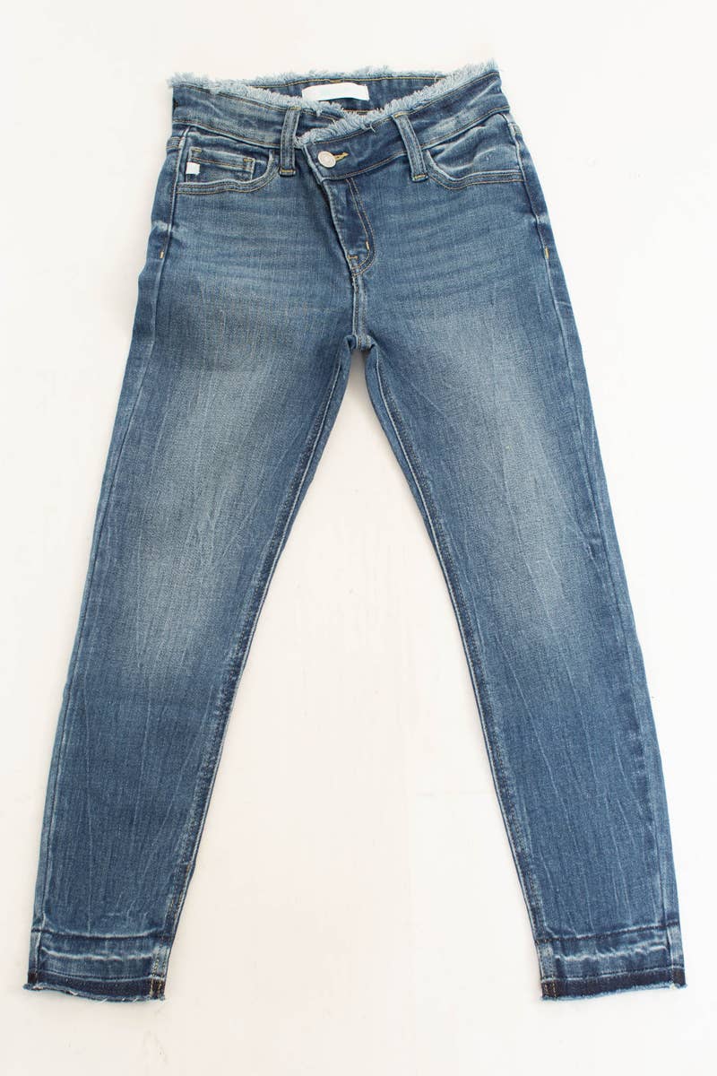Girls KanCan Fringe Jeans