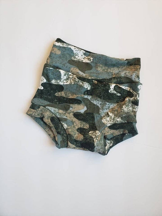 Camo Bummies, child bummies, bummies for baby toddlers